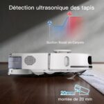 Yigars robot aspirateur laveur avec station pour alléger l&rsquo;entretien