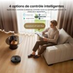 Proscenic Q20 Plus, robot aspirateur laveur avec station bien autonome