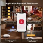 Roborock QV 35S, robot aspirateur laveur avec station bien automatise