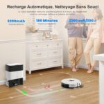 AIRROBO GT21, robot aspirateur laveur avec station pour oublier la corvée
