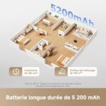 Dreame L10s Pro Gen 3, robot aspirateur laveur efficace sur tapis