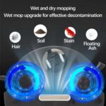 Générique Robot Aspirateur Laveur 3 en 1 USB pour petits espaces