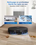 ECOVACS T50 Omni Gen2, robot aspirateur laveur avec station affine