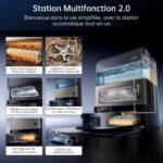JONR X9 Pro, robot aspirateur laveur avec station axe sur le lavage