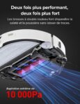 Roborock S8 MaxV Ultra, robot aspirateur laveur avec station sans effort