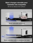 Roborock S8 MaxV Ultra, robot aspirateur laveur avec station sans effort