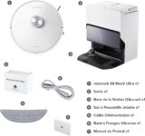 Roborock S8 MaxV Ultra, robot aspirateur laveur avec station sans effort