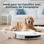 Redroad E2, robot aspirateur pour les foyers avec animaux