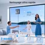 Robot aspirateur Yeerain laveur de vitres au nettoyage bien automatise