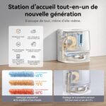 Narwal Flow, robot aspirateur laveur avec station centre sur le lavage
