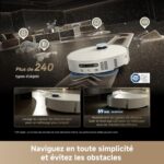 Dreame Matrix10 Ultra, robot aspirateur laveur avec station tres autonome
