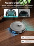 Lefant M2S Plus, robot aspirateur laveur avec station pour animaux