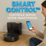 EZICLEAN I-Bot Z5, robot aspirateur laveur avec station au quotidien