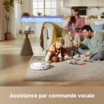 Dreame L10s Pro Gen 3, robot aspirateur laveur a l’aise sur tapis