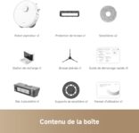 Dreame L10s Pro Gen 3, robot aspirateur laveur a l’aise sur tapis