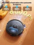 Airzeen Q10 Pro, robot aspirateur laveur avec station bien automatisé