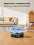 Airzeen Q10 Pro, robot aspirateur laveur avec station bien automatisé