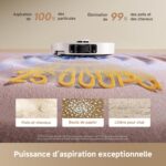Dreame L10s Ultra Gen 3, robot aspirateur laveur avec station autonome