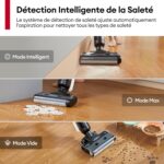 Ultenic robot aspirateur laveur autonettoyant pour les grandes surfaces