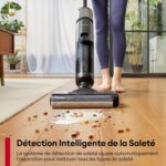 Ultenic robot aspirateur laveur autonettoyant pour les grandes surfaces