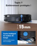 ECOVACS X12 OmniCyclone, robot aspirateur laveur a l&rsquo;autonomie rare