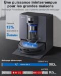 ECOVACS X12 OmniCyclone, robot aspirateur laveur a l&rsquo;autonomie rare