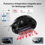 Roborock Saros Z70, robot aspirateur laveur avec station très autonome