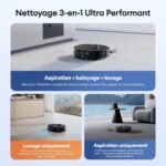 Ultenic T20 Pro+ robot aspirateur laveur avec station pour animaux