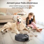Lefant M210P, robot aspirateur compact et discret pour poils d&rsquo;animaux