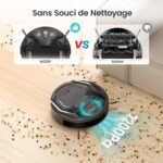 Lefant M210P, robot aspirateur compact et discret pour poils d&rsquo;animaux