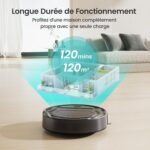 Lefant M210P, robot aspirateur compact et discret pour poils d&rsquo;animaux