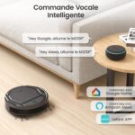 Lefant M210P, robot aspirateur compact et discret pour poils d&rsquo;animaux