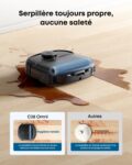 eufy C28, robot aspirateur laveur avec station pensé pour les poils