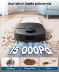 eufy C28, robot aspirateur laveur avec station pensé pour les poils