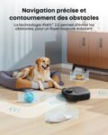 eufy C28, robot aspirateur laveur avec station pensé pour les poils