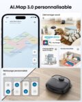 eufy C28, robot aspirateur laveur avec station pensé pour les poils