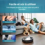 Purivita WR1000 pour robot aspirateur laveur, simple et sans traces