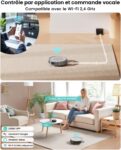 Lefant M310 Ultra, robot aspirateur pour poils d&rsquo;animaux et cheveux