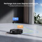 Proscenic Q10, robot aspirateur laveur silencieux pour grandes surfaces
