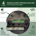 iRobot Roomba Max 705 Combo, robot aspirateur laveur avec station fiable