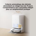 Xiaomi Robot Vacuum 5, robot aspirateur laveur a eau chaude complet