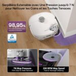 EUREKA J15 Ultra Gen2, robot aspirateur laveur avec station soignée
