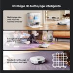 EUREKA J15 Ultra Gen2, robot aspirateur laveur avec station soignée