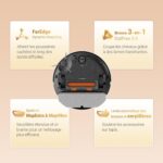 EZVIZ RE7 Edge, robot aspirateur laveur avec station pour 300 m²