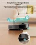 Lefant M330 Pro, robot aspirateur laveur compact et precis au quotidien