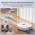 Roborock Qrevo Edge S5A, robot aspirateur laveur a eau chaude pratique