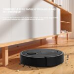 Générique Black002, robot aspirateur laveur 3 en 1 pensé pour les animaux