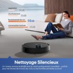 Ultenic robot aspirateur laveur silencieux et efficace pour animaux