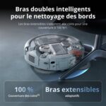 DJI ROMO P, robot aspirateur laveur avec station et entretien mains libres