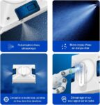 LIECTROUX YW509, robot aspirateur laveur pour les vitres en hauteur